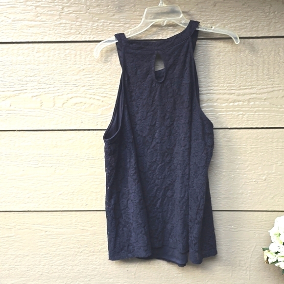 Torrid Black Lace High Neck Goddess Tank 2x - Picture 9 of 10